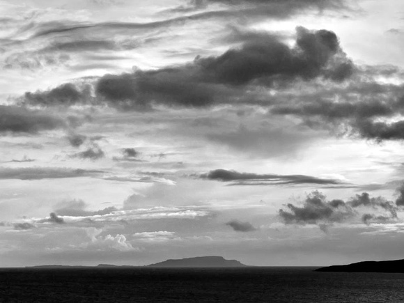 Skyscape above the small isles